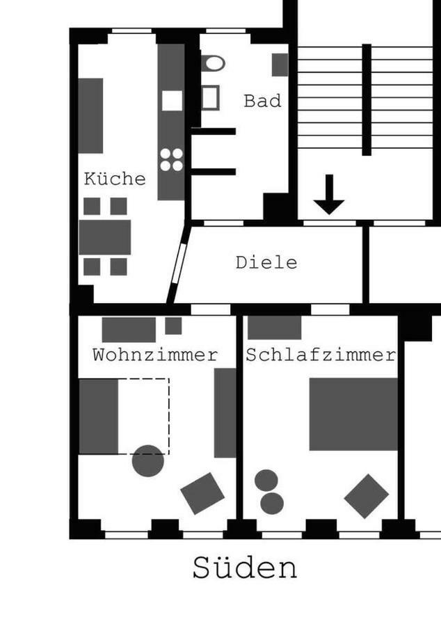 Schoener Wohnen Im Denkmal - Grosszuegig Geschnitten, Kostenfreies Wlan Leipzig Eksteriør bilde